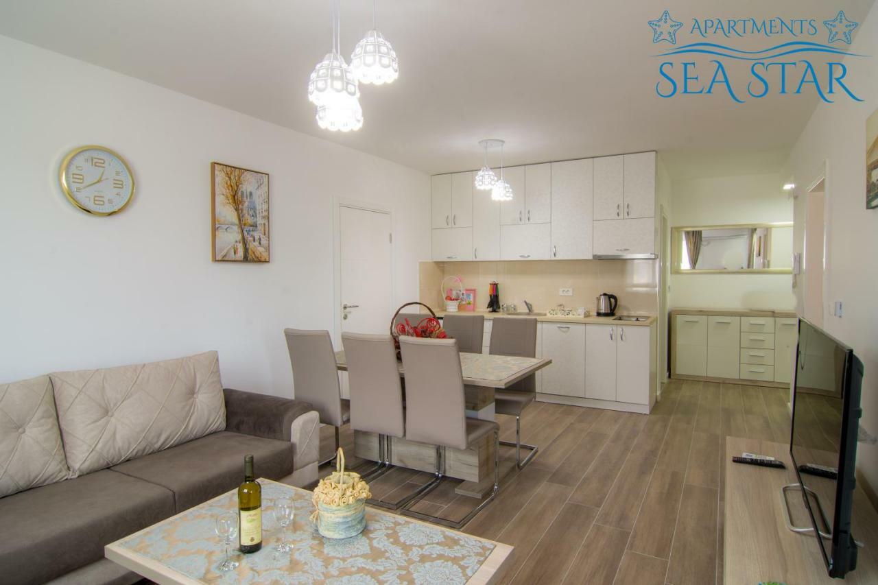 Sea Star Apartment Dobra Voda Buitenkant foto